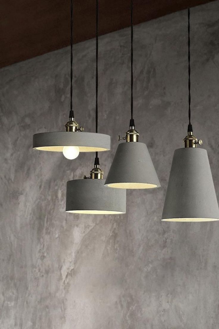 suspension gris clair