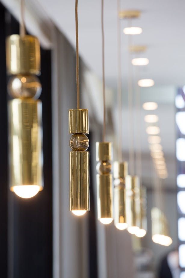 lustre salle de bain moderne