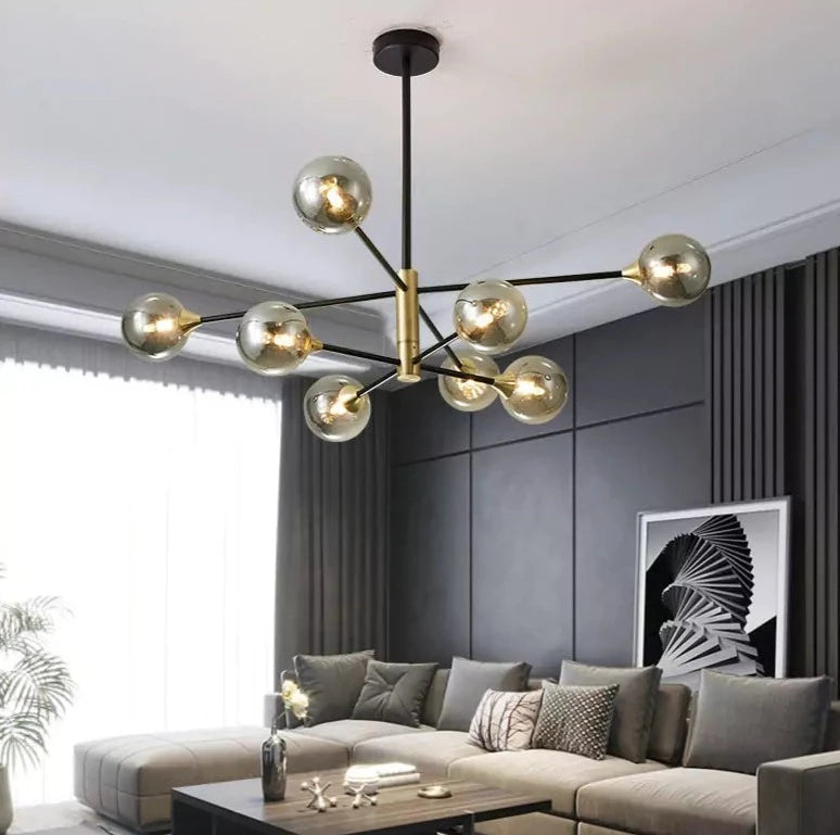 lustre moderne salon